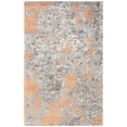 thumbnail image 2 of SAFAVIEH Restoration Vintage Dzvezda Abstract Distressed Area Rug, Rust/Grey, 5' x 8', 2 of 9