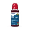 Equate Nighttime Cold and Flu Relief, Cherry Flavor, 12 fl oz