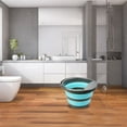 thumbnail image 4 of Seau Pliable Portable Conteneur d'Eau avec Poignée Robuste pour Randonnée Camping Extérieur, 4 of 7