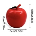 thumbnail image 3 of Squeeze Pop Apple Shape Sensory Fidget Red Apple Bunny Character Stress Relief Calming Focus Portable Decompression Tactile Handheld Relaxation Compact Desk, 3 of 5