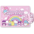 thumbnail image 1 of Kit Mouse Razer DeathAdder Essential + Goliathus Hello Kitty and Friends 5 botones 6400 DPI Alámbrico USB Rosa, 1 of 3