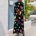 thumbnail image 2 of 80s Blitz - Formas retro de colores - Clásicos de los 80 y 90 - Vestido largo RS #4 Vestidos de verano Vestido largo de mujer, 2 of 4