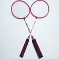 thumbnail image 2 of Keska K227 Offensive Style Badminton Racket for Adult Beginners - Lightweight, Durable Construction, Ideal for Indoor/Outdoor Play with Replacement Feature, Includes DSF333 Accessory (Red) - Perfect, 2 of 5