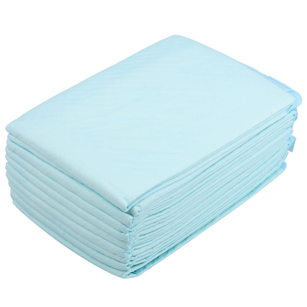 Tebru Urine Pad,10pcs/bag 60 x 90cm Disposable Adult Urine Pad Mat Diapers for Elderly Maternal ...