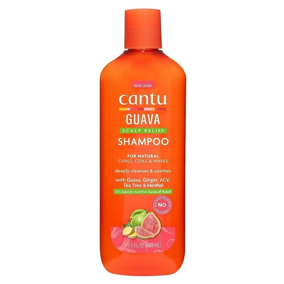 Cantu Anti Dandruff Shampoo with Guava And Ginger, 13.5 Oz, 2 Pack