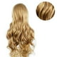 thumbnail image 4 of Peluca rubia larga y ondulada, peluca larga y rizada para mujer, peluca con raya media, peluca rubia larga y rizada, diseño de próxima generación, 4 of 8