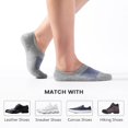 thumbnail image 4 of xianlin-No Show Socks Men Low Cut Ankle Short Socks for Men Casual Athletic Socks with Non Slip Grip, 4 of 4
