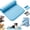Blue, variant on Kittra Cooling Mat for Cats, Self-Cooling Pet Mat, Washable Portable Coolings Pad for Dogs Cats, Ice Silk Self Cooling Foldables Mat, Extra Large Self-Cooling Pad for Pets