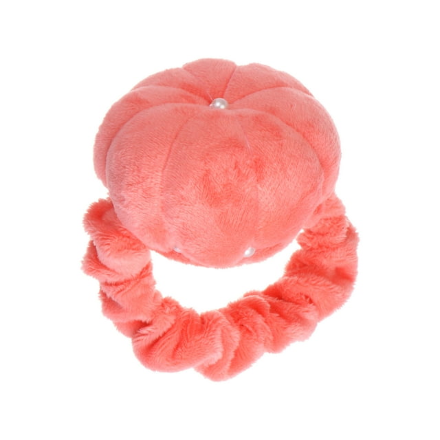 Unique Bargains Coussins de Poignet avec Sangle Élastique Réglable, Rouge Melon D\'eau