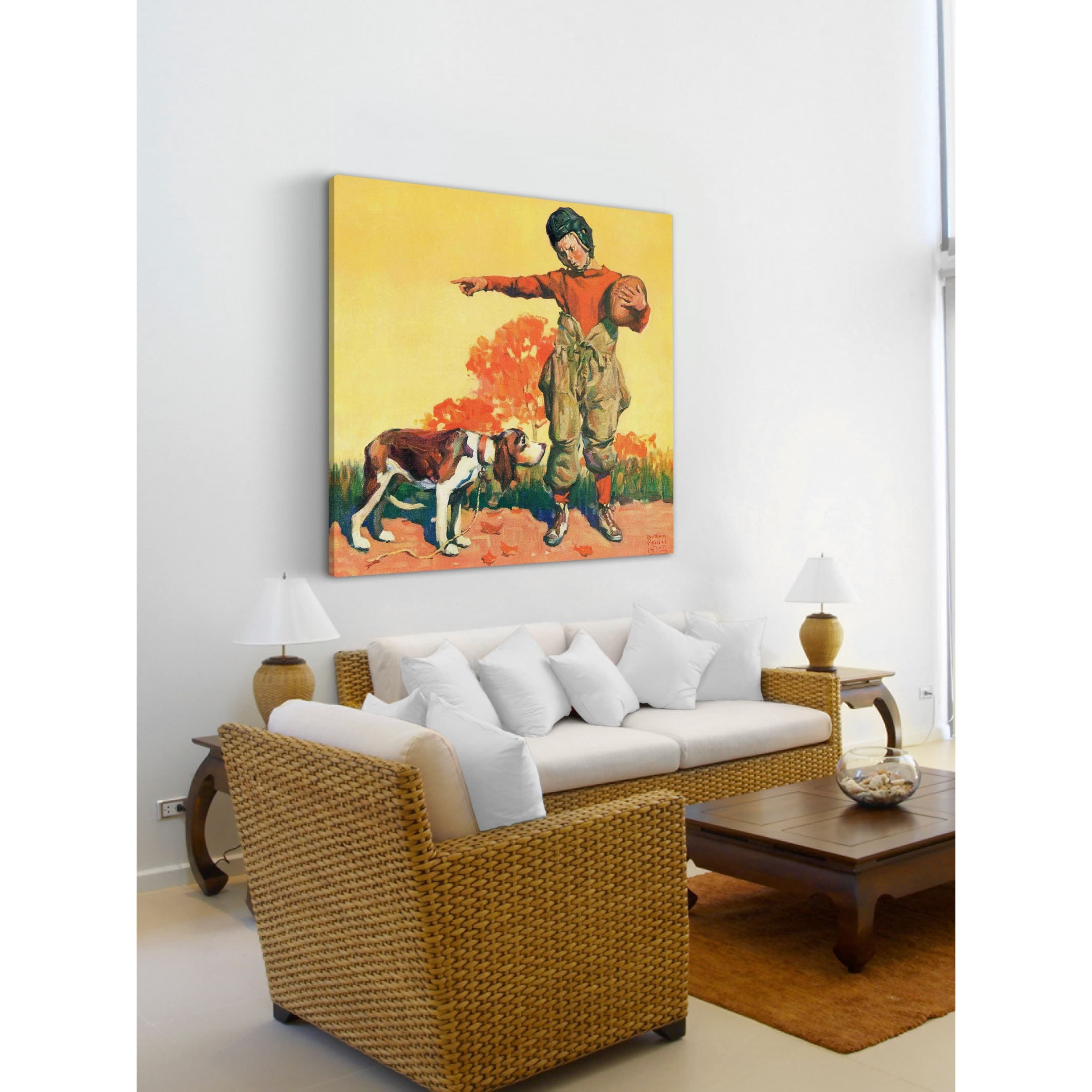 Marmont Hill Go Home, Boy! by WM. Meade Prince Painting Print on Canvas