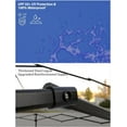 thumbnail image 4 of Carpa Plegable Pop-Up de 10x10 pies, Tienda Exterior Impermeable con Protección UV, Altura Ajustable, Montaje Instantáneo, Bolsa con Ruedas y Kit Completo, 4 of 7