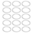 thumbnail image 4 of 120pcs Rondelle Plate Rondelle de Joint d'Étanchéité en Acier Inoxydable pour le Montage des Roulements Roues Vis d'Engrenages4807-1215-1000, 4 of 14
