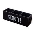 thumbnail image 2 of 3 Compartment Remote Control Organizer Box With Handle For TV DVD BluRay Media Player And Other Control, 2 of 6