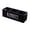 Black, variant on 3 Compartment Remote Control Organizer Box With Handle For TV DVD BluRay Media Player And Other Control