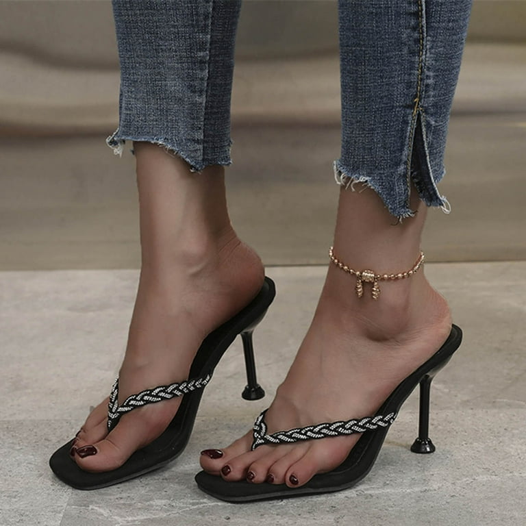 Flip flops cheap high heels