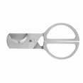 thumbnail image 1 of Tijeras de cigarro de acero inoxidable de Bolsillo, Doble Cuchilla, resistente al desgaste y resistente a la corrosión, corte suave, conveniente para lllevar para cortes asados ​​asados, 1 of 7