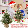 thumbnail image 1 of PEONAVET Christmas Tree Christmas Decorations Green Rotating Music Box Desktop Mini Christmas Tree Decorations, 1 of 9