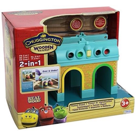 Chuggington Wooden Railway Tunnel Depot Multi Colored