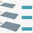 thumbnail image 3 of PROCIPE 47" Dog Bed Washable Kennel Pad Anti Slip Pet Crate Mat Blue Grey, 3 of 8