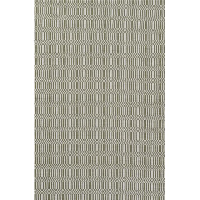 Erin Gates RIVERRIV-3GRN3656 3 ft. 6 in. x 5 ft. 6 in. River Hand Woven Contemporary Rectangle Area Rug, Green