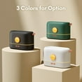 thumbnail image 2 of Simulation Aroma Air Humidifier Desktop 2-in-1 Mist Humidifier & Aromatherapy Diffuser for Essential Oil with 3 Colors Lamp 200ML Capacity USB Powered for Home Office Yoga Low Noise Auto-o, 2 of 7