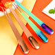 thumbnail image 4 of 20 cucharas de café de acero inoxidable, cucharas planas para postre, cucharas pequeñas para café, mezcladoras, barras para revolver, cucharas para vajilla de cocina, 4 of 8