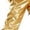 Gold, variant on Metallic Jumpsuits for Women 2-Piece Rave Outfits Club Party Armor Shrug Festival Suit Silver S