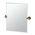 thumbnail image 2 of Gatco Cafe 24" Frameless Rectangle Mirror, Chrome, 2 of 2