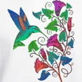 thumbnail image 3 of CafePress - Rainbow Hummingbird On Trumpet Vine Hooded Sweatsh - Pullover Hoodie, Hooded Sweatshirt, 3 of 4