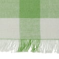 thumbnail image 2 of DII Heavyweight Check Fringe Table Runner, 2 of 4
