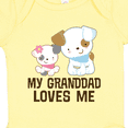 thumbnail image 4 of Inktastic My Granddad Loves Me Granddaughter Girls Girls Baby Bodysuit, 4 of 5