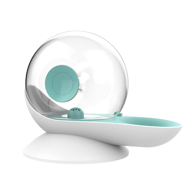 Dispensador de agua para perros y gatos Fuente automática para beber agua para perros pequeños o medianos Gatos Fácil de limpiar Forma de caracol 2,8 L Rosa