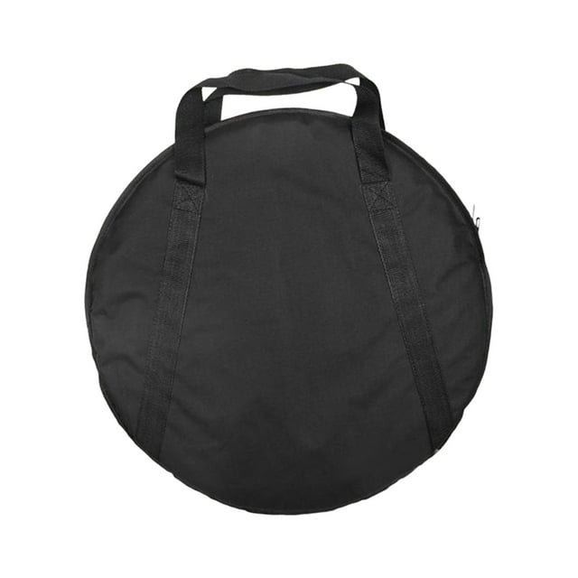 pitrice Black Cymbal Bag With Adjustable Size Accommodates Many Cymbals Making Must Have For Every Drummer Cymbal Carry Case