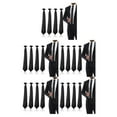 thumbnail image 3 of Guardoinrt 2pcs Polyester Pre-tied Neckties Convenient And Stylish Adjustable Tie For Every Gentleman Compact 5Set, 3 of 6