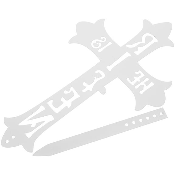 Outdoor Wrought Decor Crafts Easter Lawn Decorations Yard Signs for White