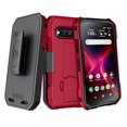 thumbnail image 1 of Funda BELTRON para DuraForce Pro 3 con Clip para Kyocera Safety Red, 1 of 8