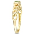 thumbnail image 3 of Everly Women's Peridot 10k Yellow Gold Ring, 3 of 7