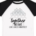 thumbnail image 4 of Inktastic Together, We Fight Lung Cancer Awareness Boys or Girls Toddler T-Shirt, 4 of 5