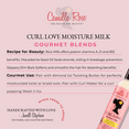 thumbnail image 3 of Camille Rose - Curl Love Moisture Milk Rice Milk and Macadamia Oil 2oz., 3 of 4