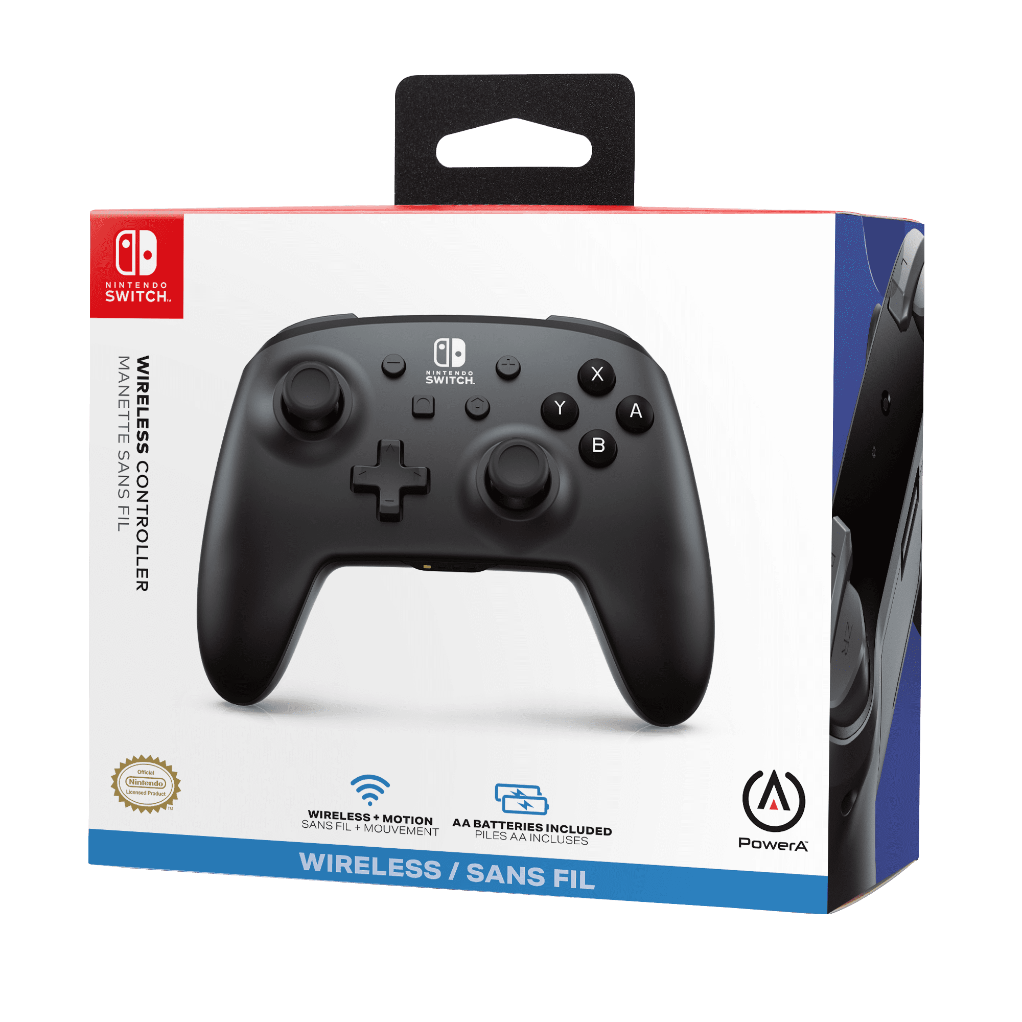 PowerA Wireless Controller for Nintendo Switch - Jet Black