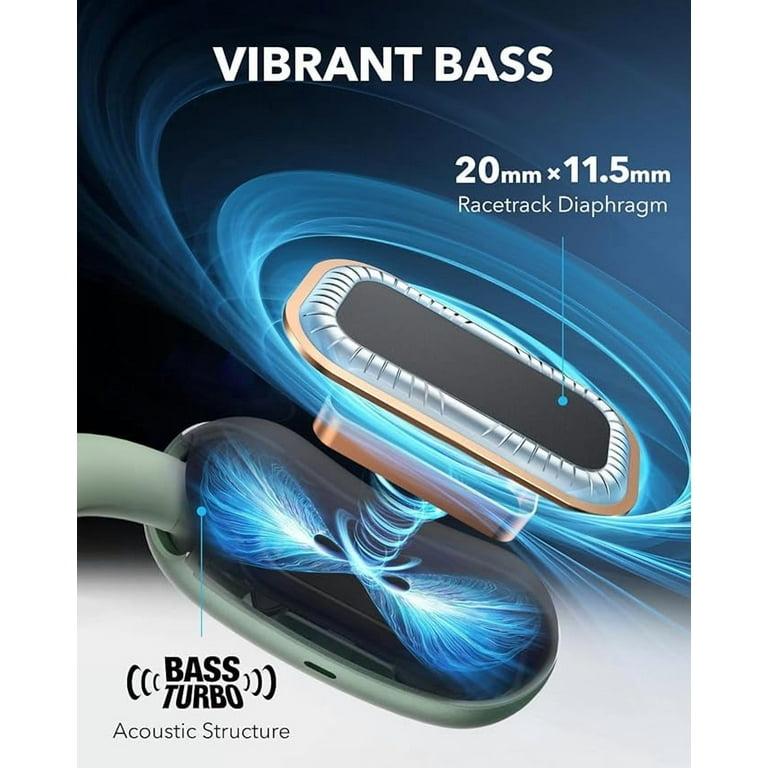 Soundcore AeroFit 2 by Anker, Open-Ear Headphones, Adjustable Ear