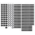 thumbnail image 1 of Kit De Perno De Cabeza Funcional Kit De Reemplazo De Perno De Cabeza Eficiente Reemplazo De Perno De Cabeza De Acero Ajuste Para Chevy Small Block 262-400 Ci V8 1955-2000 Minnieouse VI006391-00, 1 of 7