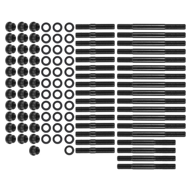 Kit De Perno De Cabeza Funcional Kit De Reemplazo De Perno De Cabeza Eficiente Reemplazo De Perno De Cabeza De Acero Ajuste Para Chevy Small Block 262-400 Ci V8 1955-2000 Minnieouse VI006391-00