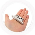 thumbnail image 3 of MIANGASTORE Attrape-Rouleau en Laiton pour Porte d'Armoire, Attrape-Plateau Solide pour Portes de Bateau Marin, Usage Intensif pour Yacht, Rvs et Armoires Argent 50 mm, 3 of 9