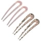 thumbnail image 1 of piezas de horquillas francesas en forma de U, pinzas para el cabello en forma de U, horquillas en forma de U para peinados de mujeres y niñas, 1 of 7