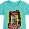 thumbnail image 3 of LOL OMG! Fashion Dolls - Fierce Graffiti - Toddler & Youth Girls Short Sleeve Graphic T-Shirt, 3 of 5
