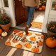 thumbnail image 5 of Welcome Doormat Collection Front Door Mats For Indoor/Outdoor Spring Summer Fall Patriotic Floral Entryway Rug Decor, 5 of 7