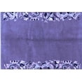 thumbnail image 1 of Ahgly Company Machine Washable Indoor Rectangle Abstract Blue Modern Area Rugs, 7' x 9', 1 of 4