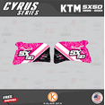 thumbnail image 2 of Kalair GFX Graphics Kit for Ktm 50SX MINI SX50 (1998-2001) Cyrus Series, 2 of 5