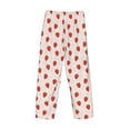 thumbnail image 5 of Xecao Hand Drawn Strawberry Men's Straight Lounge Pajama Pants: The Ultimate in Comfortable Sleepwear, 5 of 9